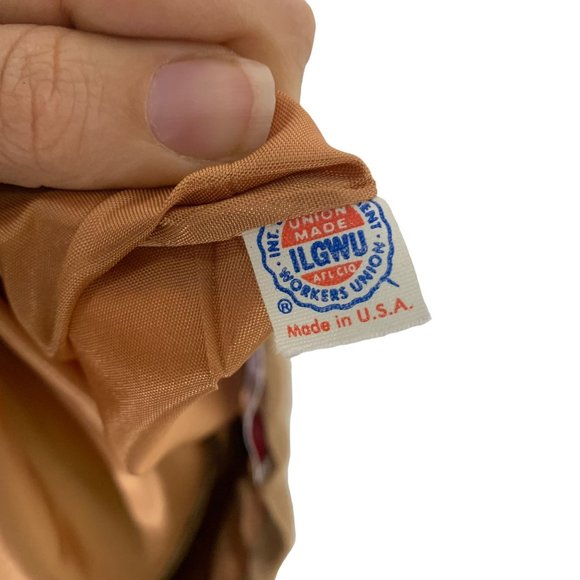 Vintage 70s Evan Picone Tan Button Up Straight Midi Skirt Medium - Picture 5 of 8